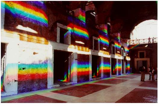 Una vista della Mostra ai Mercati di Traiano