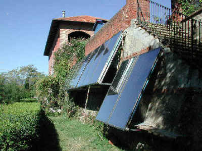 Immagine impianto dimostrativo a Villarbasse (TO).